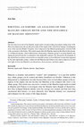 Research paper thumbnail of [2017]Writing an Empire: An Analysis of the Manchu Origin Myth and the Dynamics of Manchu Identity