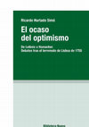 Research paper thumbnail of El ocaso del optimismo. De Leibniz a Hamacher. Debates tras el terremoto de Lisboa de 1755