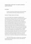 Research paper thumbnail of Aristotelian Master and Stoic Slave: From epistemic assimilation to cognitive transformation