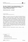 Research paper thumbnail of The Index of Identity Group Institutionalization: A New Tool to Quantify the Institutionalization of Identity Groups in Democratic Societies