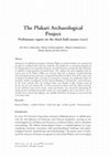 Research paper thumbnail of 'The Plakari Archaeological Project Preliminary Report on the Third Field Season (2012)', Pharos. Journal of the Netherlands Institute at Athens 20-2, 1-24 (Crielaard et al.).