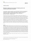 Research paper thumbnail of Rationale in diagnosis and screening of atrophic gastritis with stomach-specific plasma biomarkers