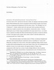 Research paper thumbnail of The Role of Philosophy in Post-Truth Times