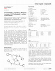 Research paper thumbnail of Octamethyldi-μ 3 -oxido-bis(μ 2 -thiophene-3-acetato-κ 2 O : O ′)(thiophene-3-acetato-κ O )tetratin(IV)