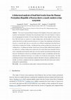 Research paper thumbnail of A Behavioral Analysis of Fossil Bird Tracks from the Haman Formation (Republic of Korea) Shows a Nearly Modern Avian Ecosystem