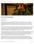 Research paper thumbnail of Beyond Fluids and Viruses: 'Paris 05:59: Théo & Hugo' as a Post-AIDS Fairytale