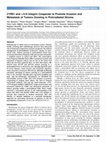 Research paper thumbnail of CYR61 and AVB5 Integrin Cooperate to Promote Invasion and Metastasis of Tumors Growing in Preirradiated Stroma