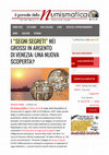 Research paper thumbnail of I " SEGNI SEGRETI " NEI GROSSI IN ARGENTO DI VENEZIA: UNA NUOVA SCOPERTA