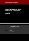 Research paper thumbnail of Literatura eta irakurlea, testu- estrategietatik soziologiara Bernardo Atxagaren unibertso literarioan Jakintza-arloa: Literatura