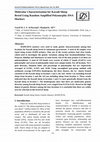 Research paper thumbnail of Molecular Characterization for Karadi Sheep Breed Using Random Amplified Polymorphic DNA Markers