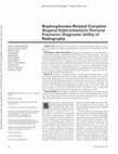 Research paper thumbnail of Bisphosphonate-Related Complete Atypical Subtrochanteric Femoral Fractures: Diagnostic Utility of Radiography