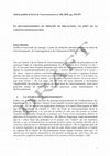 Research paper thumbnail of Le décloisonnement du principe de précaution, un effet de sa constitutionnalisation