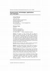 Research paper thumbnail of M-government: technologies, applications and challenges