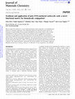 Research paper thumbnail of Synthesis and application of poly-SNS-anchored carboxylic acid: a novel functional matrix for biomolecule conjugation