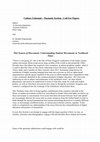 Research paper thumbnail of Culture Unbound – Thematic Section - CALL FOR PAPERS (This Season of Discontent: Understanding Student Movements in Neoliberal Times)