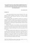 Research paper thumbnail of O JULGAMENTO PILOTO DA CORTE EUROPEIA DE DIREITOS HUMANOS: A EXPERIÊNCIA ESTRANGEIRA FORNECENDO EXEMPLOS DE MITIGAÇÃO DAS LIMITAÇÕES DO PODER JUDICIÁRIO NA RESOLUÇÃO DE CONFLITOS DE INTERESSE PÚBLICO