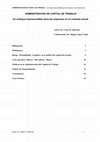 Research paper thumbnail of Administracion de capital de trabajo