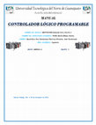 Research paper thumbnail of CONTROLADOR LOGICO PROGRAMABLE