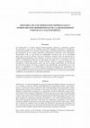 Research paper thumbnail of HISTORIA DE LOS HERMANOS ESPIRITUALES Y OTROS FRUTOS MODERNISTAS DE LA RELIGIOSIDAD VERNÁCULA SALVADOREÑA