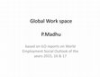 Research paper thumbnail of Global Work space