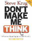 Research paper thumbnail of Don't Make Me Think