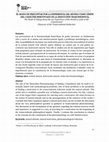 Research paper thumbnail of EL MODO DE PREGUNTAR POR LA EXPERIENCIA DEL MUNDO COMO LÍMITE DEL CARÁCTER INMOTIVADO DE LA REDUCCIÓN TRASCENDENTAL