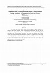 Research paper thumbnail of Happiness and Parental Bonding among Undergraduate College Students-A Comparative Study on Gender Difference