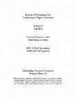 Research paper thumbnail of Trilogy Wars: A New Honors Seminar Features Wagner's Ring Cycle (Journal of Performing Arts Leadership in Higher Education [2014] 5: 57-64)