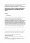 Research paper thumbnail of 2017) (DE)CONSTRUCTING THE NAZI STATE: CRIMINAL ORGANIZATIONS AND THE CONSTITUTIONAL THEORY OF THE INTERNATIONAL MILITARY TRIBUNAL