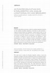 Research paper thumbnail of As funções educativas dos e_parlamentos: uma análise longitudinal do caso brasileiro