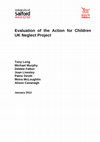 Research paper thumbnail of Evaluation of the Action for Children UK Neglect Project