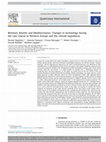 Research paper thumbnail of Between Atlantic and Mediterranean, environmental changes and socio-economic transformations during the end of the Upper Paleolithic (23000-10500 cal. BP.)