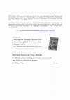 Research paper thumbnail of Jean-Philippe Dedieu. 2017. "From the Anti-France to the Third World: A Global History of Migrations & Nationalisms in Interwar Paris [in French] (On: Michael Goebel, Anti-Imperial Metropolis, NY: Cambridge University Press, 2015)." Genèses 106: 160-166.