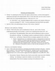 Research paper thumbnail of Debunking and Indispensability (Handout)