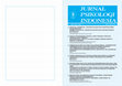 Research paper thumbnail of Jurnal Psikologi Indonesia vol 7 no 1 2010