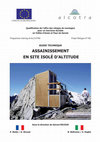 Research paper thumbnail of Assanaissement en site isolé d’altitude