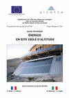 Research paper thumbnail of Énergie en Site Isolé D'Altitude