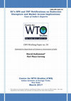 Research paper thumbnail of EC's SPS and TBT Notifications on Endocrine Disruptors and Market Access Implications: Case of India’s Exports