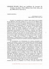 Research paper thumbnail of Georges Picard, Merci aux ambitieux de s'occuper du monde à ma place (Estudios Franceses/ Études françaises)