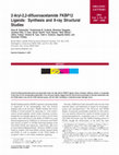 Research paper thumbnail of 2-Aryl-2,2-difluoroacetamide FKBP12 Ligands: Synthesis and X-ray Structural Studies