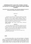 Research paper thumbnail of "Sömürgeciyi" Tahayyül Etmek: Cengiz Aytmatov'un Kurmacasında Rusların Edebi Temsili