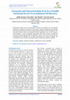 Research paper thumbnail of Extraction and characterization of an Eco-friendly surfactant for its use in enhanced oil recovery