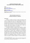 Research paper thumbnail of Salud, enfermedad y sanación en el Espiritismo kardeciano en la Argentina - V SIMPOSIO INTERNACIONAL SOBRE RELIGIOSIDAD, CULTURA Y PODER (V SIRCP del GERE