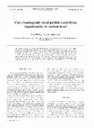 Research paper thumbnail of Can chaetognath fecal pellets contribute significantly to carbon flux?