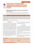 Research paper thumbnail of ISOLATION OF MYCOBACTERIUM TUBERCULOSIS COMPLEX FROM STOOL SPECIMEN IN A RETROVIRAL DISEASE PATIENT