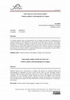 Research paper thumbnail of PA, Vol 1. N° 2 (2015)- Abrir bajo otro sol los ojos de mi hijo " . Violencia, política e historiografía en Uruguay