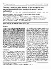 Research paper thumbnail of Domain 5 interacts with domain 6 and influences the second transesterification reaction of group II intron self-splicing