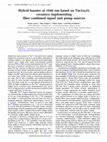 Research paper thumbnail of Hybrid booster at 1940 nm based on Tm:Lu 2 O 3 ceramics implementing fiber combined signal and pump sources