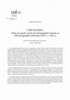 Research paper thumbnail of L’effet du profane : quelques notes sur quatre siècles de muséographie romaine et d’historiographie chrétienne (XVIIe s. - XXe s.). Université de Neuchâtel, Institut d’histoire de l’art et de muséologie, Séminaire d’histoire de la muséologie, 23 novembre 2016.