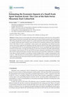 Research paper thumbnail of Estimating the Economic Impacts of a Small-Scale Sport Tourism Event: The Case of the Italo-Swiss Mountain Trail CollonTrek